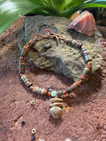 The Men’s Jasper & Neolithic Fossil Coral Strata Bracelet