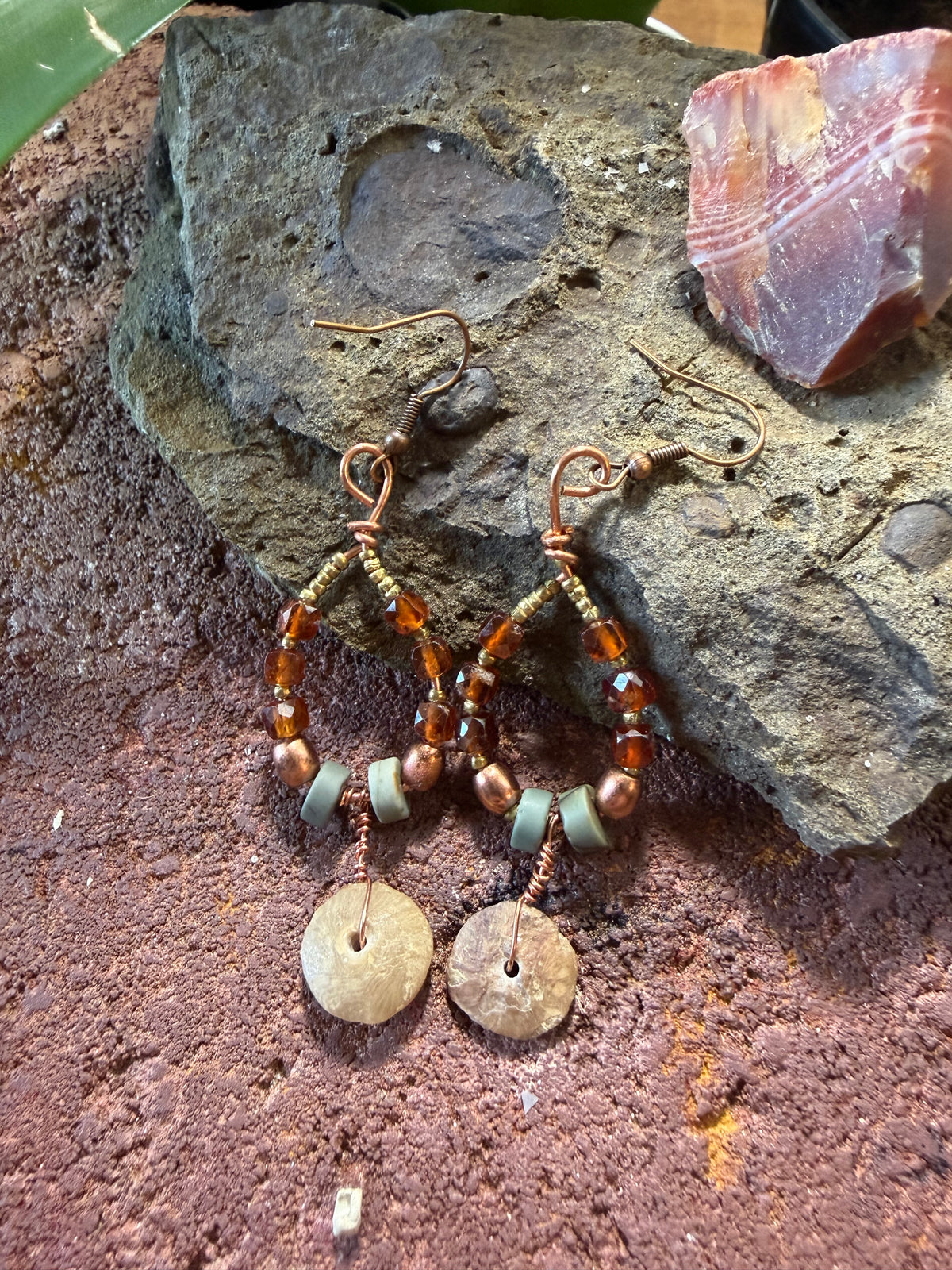 The Ancient Strata Earring Collection