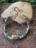 The Men’s Denim Sapphire & Ancient Strata Bracelet
