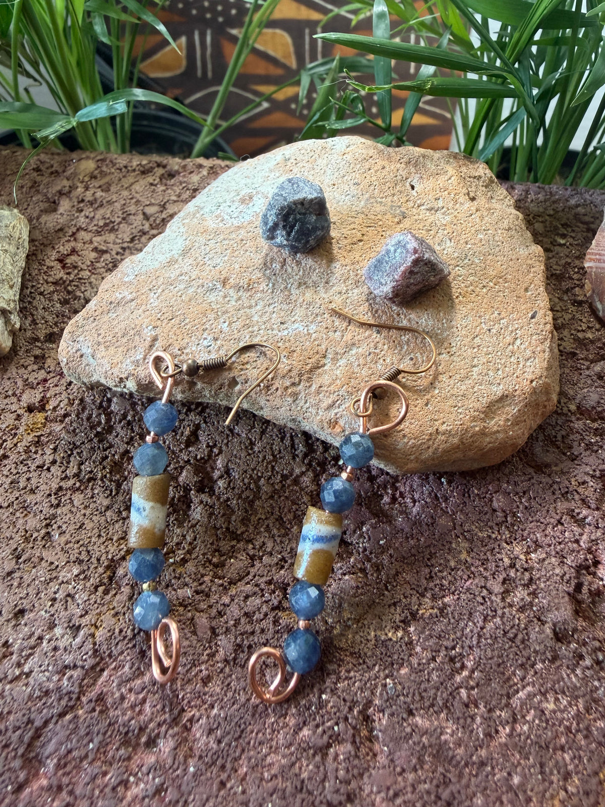 The Ancient Strata Earring Collection