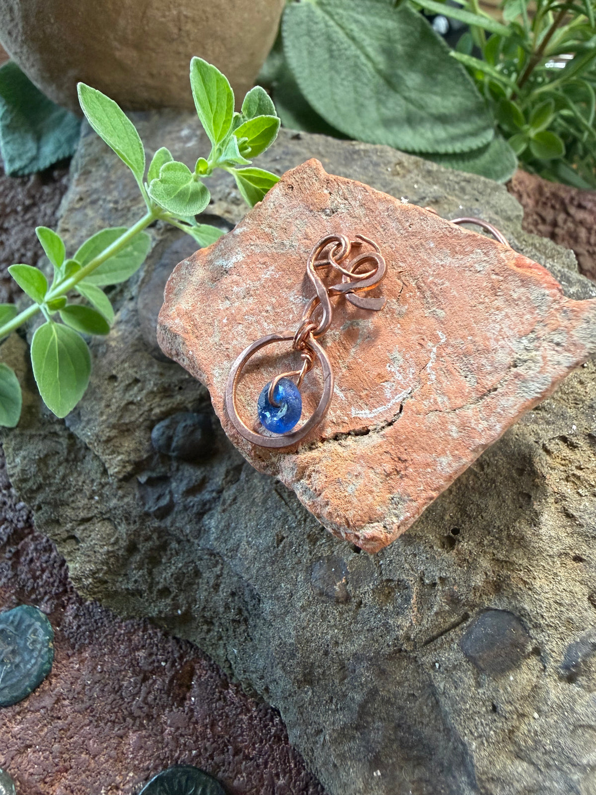 The Ancient Roman Glass & Copper Choker Collection