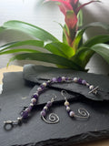 The Twilight Bloom Purple Opal & Amethyst Set