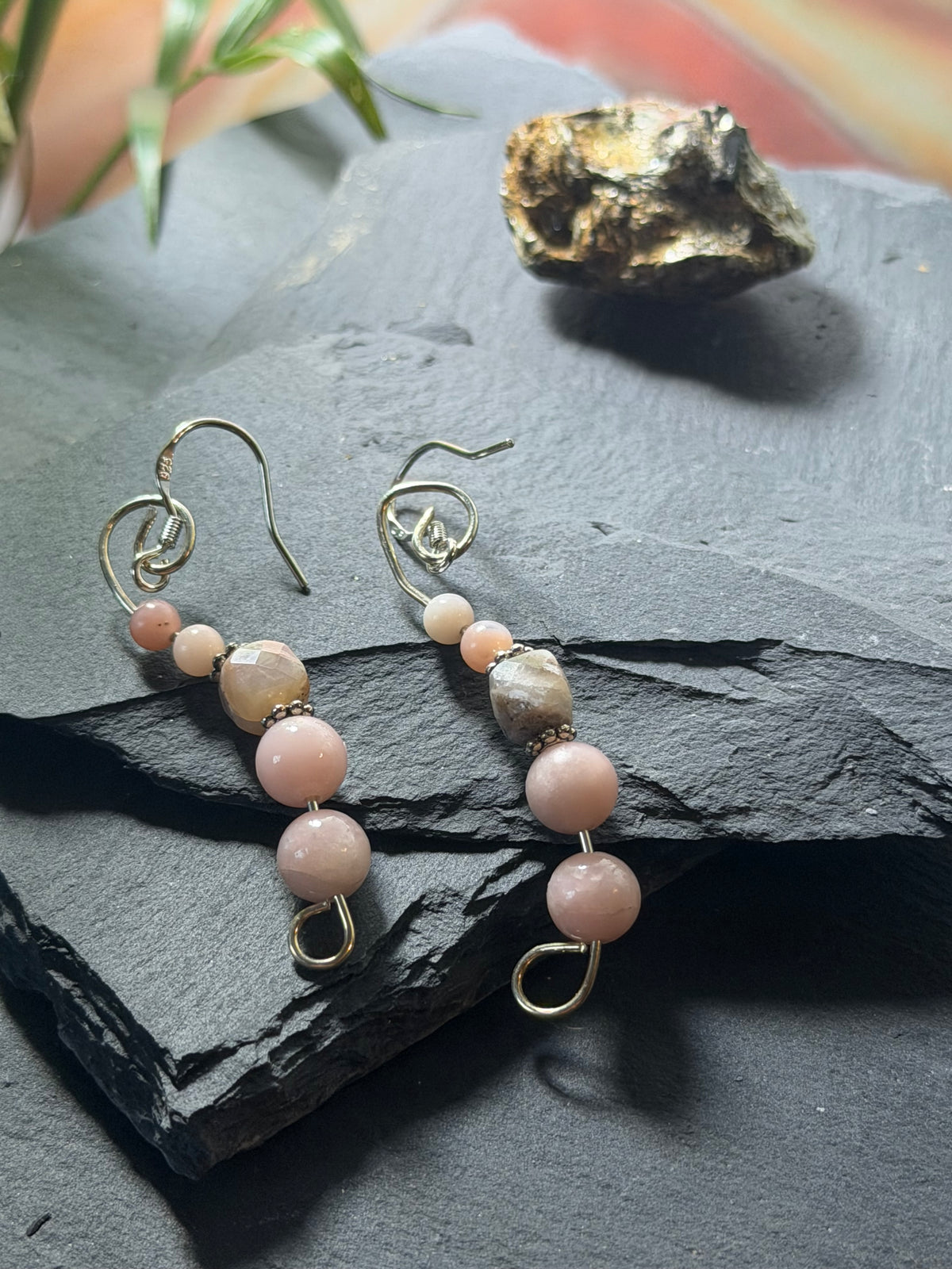 The Andes Sunset Pink Opal Collection - Peruvian Opal