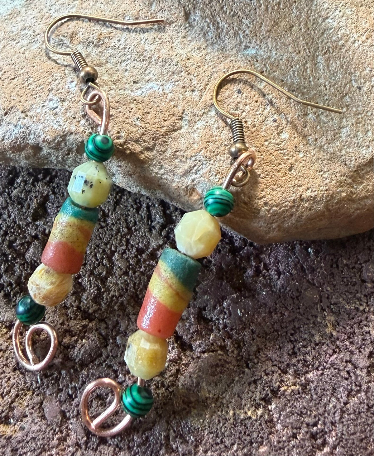 The Ancient Strata Earring Collection