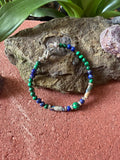 Forest Canopy – Deep Earth Malachite & Lapis 3-Piece Bracelet Stack