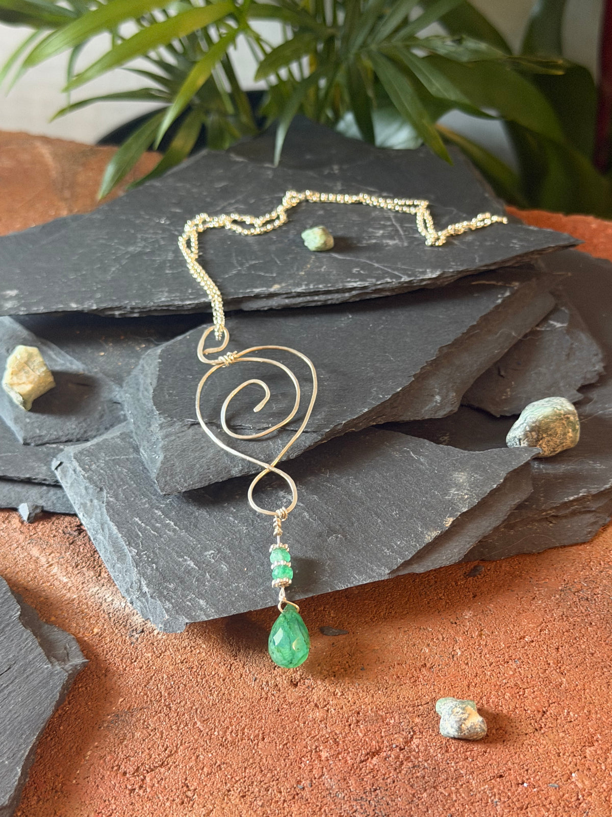 The Emerald Journey Collection with Contemporary  and Vintage Emeralds