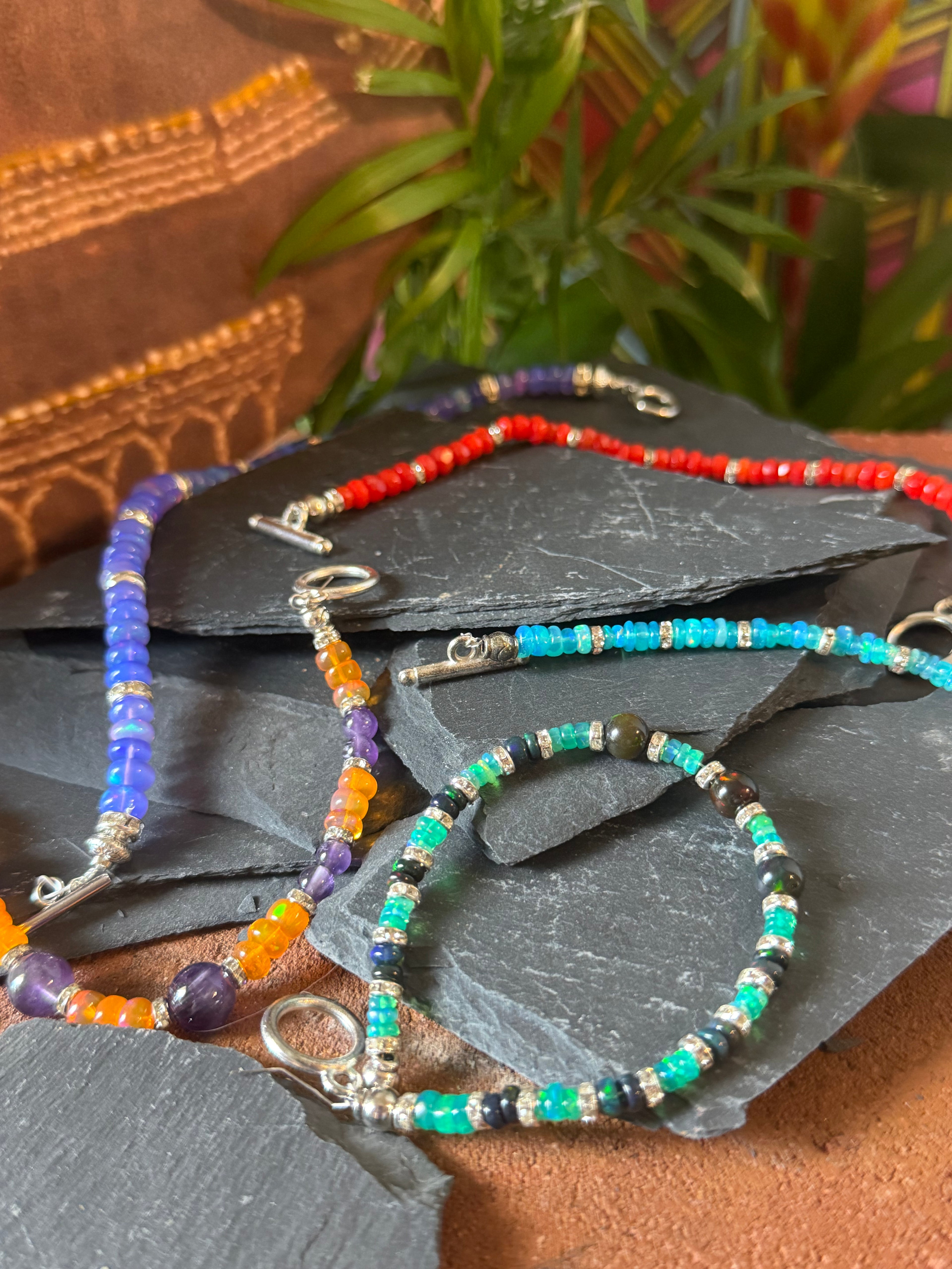 The Kaleidoscope Ethiopian Welo Opal Stacking Collection